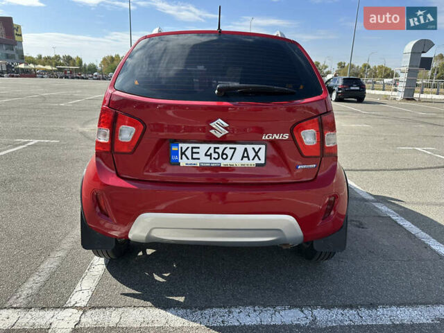 Красный Сузуки Игнис, объемом двигателя 1.2 л и пробегом 48 тыс. км за 12999 $, фото 6 на Automoto.ua