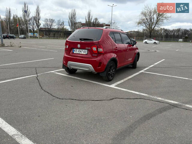Красный Сузуки Игнис, объемом двигателя 1.2 л и пробегом 50 тыс. км за 11700 $, фото 1 на Automoto.ua