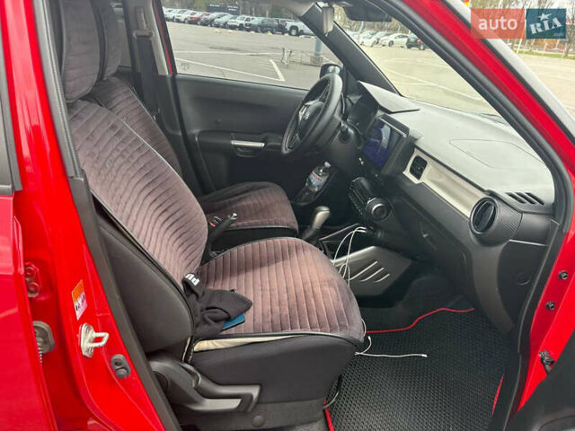 Красный Сузуки Игнис, объемом двигателя 1.2 л и пробегом 50 тыс. км за 11700 $, фото 19 на Automoto.ua