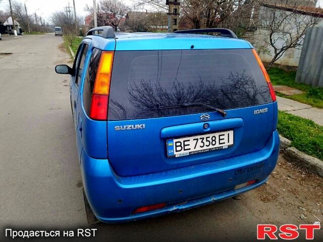 Синий Сузуки Игнис, объемом двигателя 1.5 л и пробегом 200 тыс. км за 5500 $, фото 10 на Automoto.ua