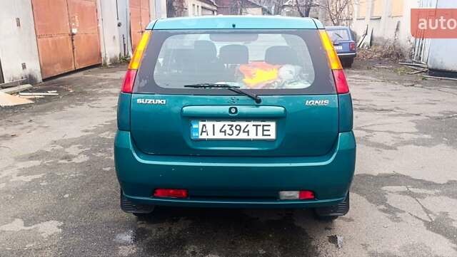 Зелений Сузукі Ігніс, об'ємом двигуна 1.33 л та пробігом 237 тис. км за 3200 $, фото 4 на Automoto.ua
