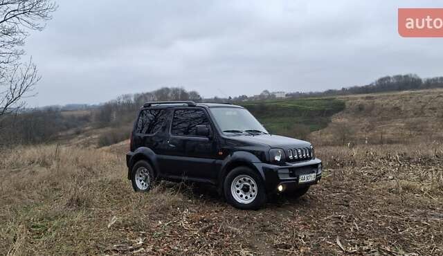 Черный Сузуки Джимни, объемом двигателя 1.3 л и пробегом 225 тыс. км за 6500 $, фото 2 на Automoto.ua
