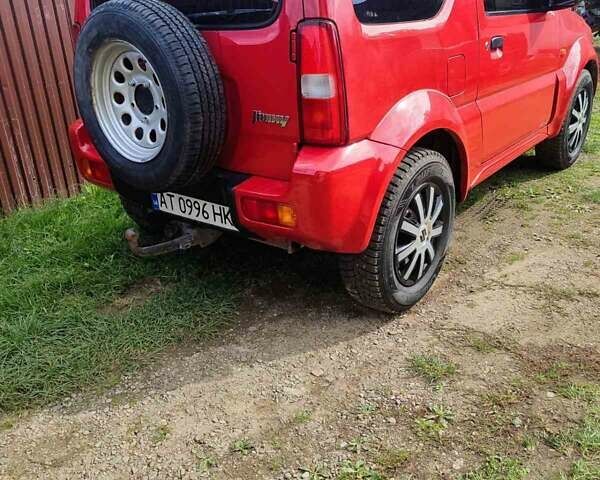 Червоний Сузукі Джімні, об'ємом двигуна 1.3 л та пробігом 205 тис. км за 5400 $, фото 7 на Automoto.ua