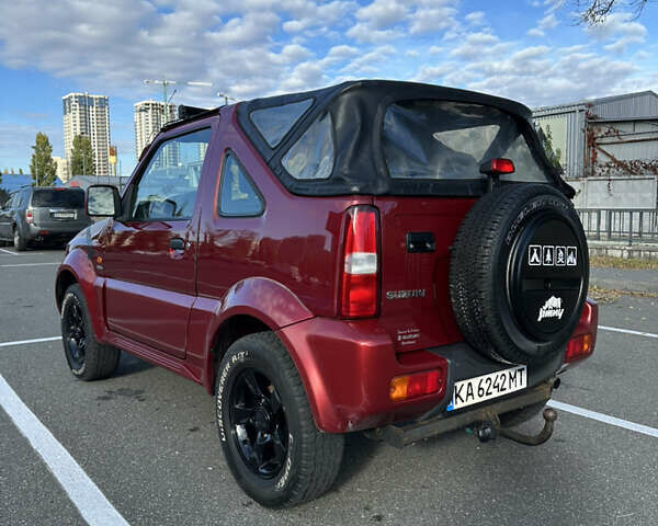 Сузуки Джимни 2006 в Киеве на Automoto.ua Красный Сузуки Джимни, объемом двигателя 1.5 л и пробегом 221 тыс. км за 12000 $, фото 1 на Automoto.ua