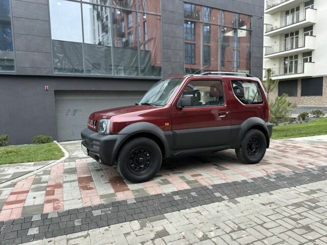 Красный Сузуки Джимни, объемом двигателя 1.3 л и пробегом 174 тыс. км за 8500 $, фото 1 на Automoto.ua
