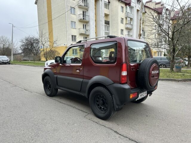 Красный Сузуки Джимни, объемом двигателя 1.3 л и пробегом 174 тыс. км за 8500 $, фото 12 на Automoto.ua