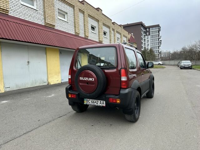 Красный Сузуки Джимни, объемом двигателя 1.3 л и пробегом 174 тыс. км за 8500 $, фото 14 на Automoto.ua