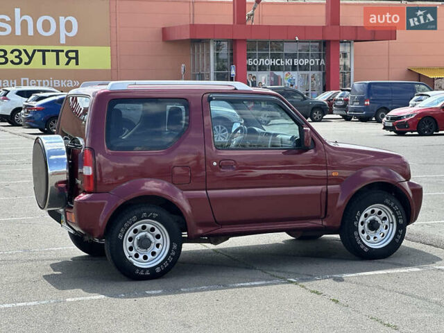 Красный Сузуки Джимни, объемом двигателя 1.33 л и пробегом 134 тыс. км за 9200 $, фото 1 на Automoto.ua