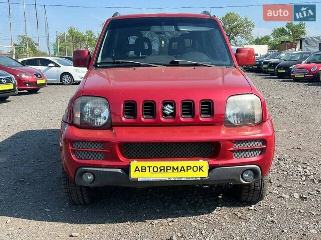 Сузуки Джимни 2008 в Ужгороде на Automoto.ua Красный Сузуки Джимни, объемом двигателя 1.3 л и пробегом 190 тыс. км за 7990 $, фото 2 на Automoto.ua