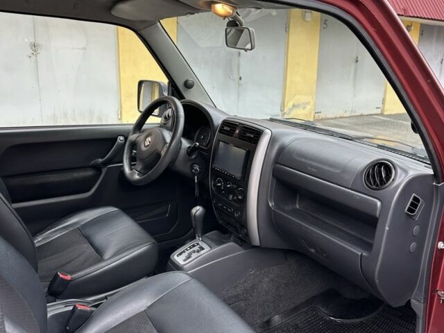 Красный Сузуки Джимни, объемом двигателя 1.3 л и пробегом 174 тыс. км за 8500 $, фото 23 на Automoto.ua