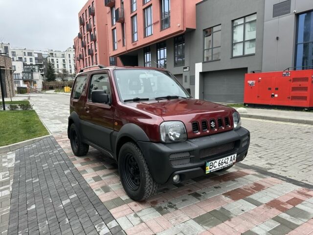 Красный Сузуки Джимни, объемом двигателя 1.3 л и пробегом 174 тыс. км за 8500 $, фото 7 на Automoto.ua