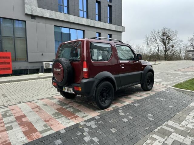 Красный Сузуки Джимни, объемом двигателя 1.3 л и пробегом 174 тыс. км за 8500 $, фото 4 на Automoto.ua