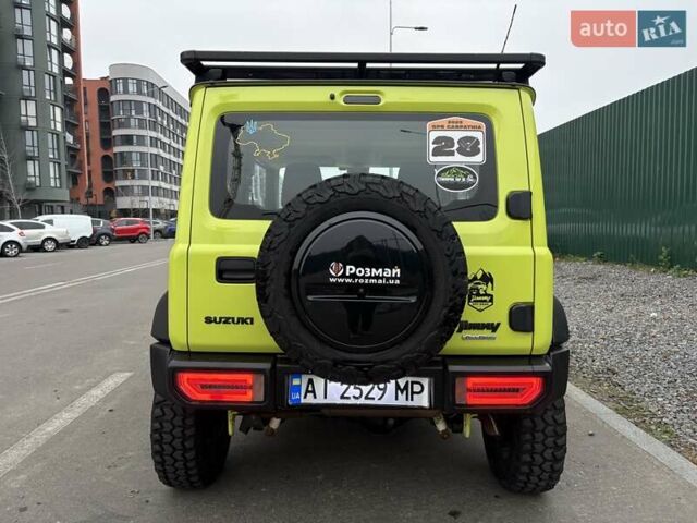 Желтый Сузуки Джимни, объемом двигателя 1.46 л и пробегом 62 тыс. км за 23300 $, фото 5 на Automoto.ua