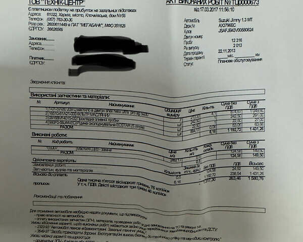 Сузукі Джімні 2013 у Харкові на Automoto.ua Сірий Сузукі Джімні, об'ємом двигуна 1.4 л та пробігом 38 тис. км за 10500 $, фото 40 на Automoto.ua