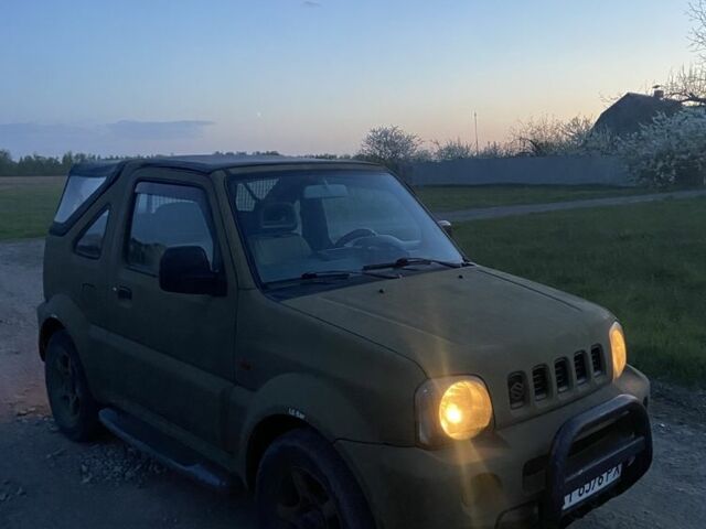 Зеленый Сузуки Джимни, объемом двигателя 1.3 л и пробегом 186 тыс. км за 6100 $, фото 2 на Automoto.ua