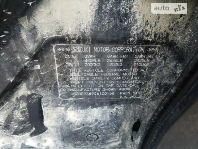 Черный Сузуки Кизаши, объемом двигателя 2.39 л и пробегом 188 тыс. км за 8800 $, фото 46 на Automoto.ua