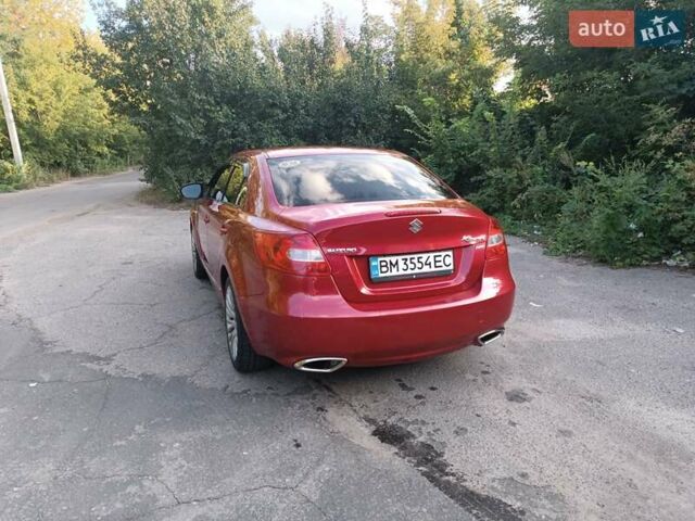Красный Сузуки Кизаши, объемом двигателя 2.39 л и пробегом 223 тыс. км за 5450 $, фото 8 на Automoto.ua