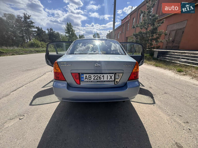 Синий Сузуки Лиана, объемом двигателя 1.3 л и пробегом 167 тыс. км за 3800 $, фото 3 на Automoto.ua