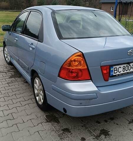 Синий Сузуки Лиана, объемом двигателя 1.6 л и пробегом 252 тыс. км за 3700 $, фото 4 на Automoto.ua
