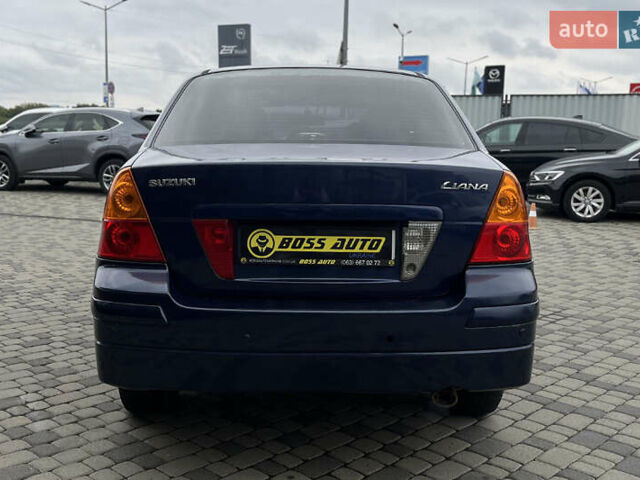 Сузуки Лиана 2006 в Мукачеве на Automoto.ua Синий Сузуки Лиана, объемом двигателя 1.59 л и пробегом 168 тыс. км за 4990 $, фото 5 на Automoto.ua