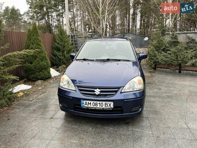 Синий Сузуки Лиана, объемом двигателя 1.4 л и пробегом 158 тыс. км за 4800 $, фото 3 на Automoto.ua