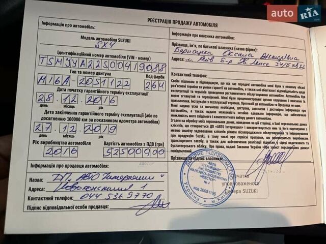 Белый Сузуки СХ4, объемом двигателя 1.59 л и пробегом 70 тыс. км за 14900 $, фото 44 на Automoto.ua