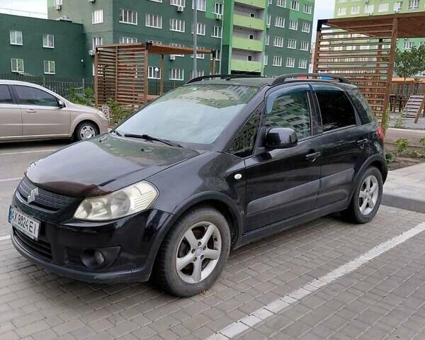 Черный Сузуки СХ4, объемом двигателя 1.6 л и пробегом 150 тыс. км за 8000 $, фото 3 на Automoto.ua