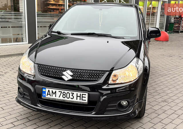 Чорний Сузукі СХ4, об'ємом двигуна 2 л та пробігом 240 тис. км за 6950 $, фото 1 на Automoto.ua