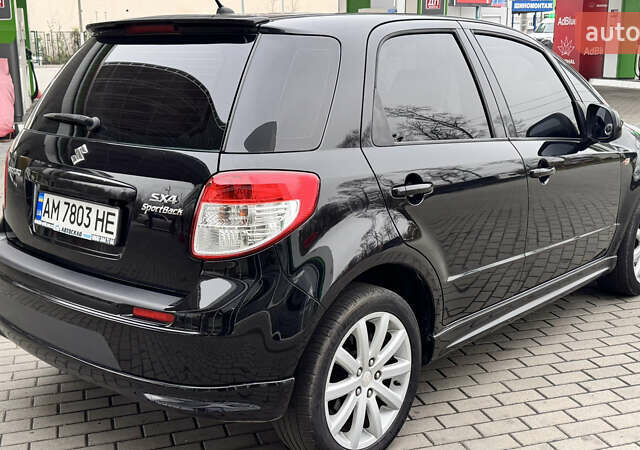 Чорний Сузукі СХ4, об'ємом двигуна 2 л та пробігом 240 тис. км за 6950 $, фото 8 на Automoto.ua