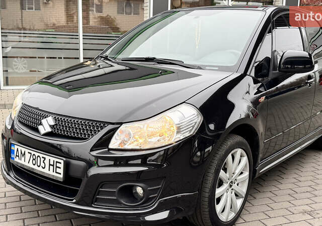 Чорний Сузукі СХ4, об'ємом двигуна 2 л та пробігом 240 тис. км за 6950 $, фото 2 на Automoto.ua