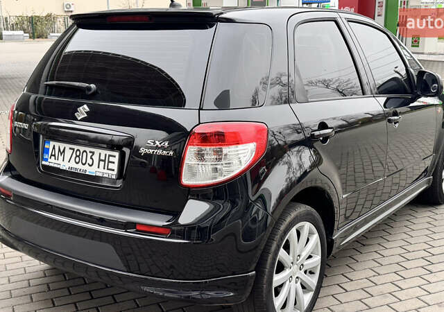 Чорний Сузукі СХ4, об'ємом двигуна 2 л та пробігом 240 тис. км за 6950 $, фото 7 на Automoto.ua