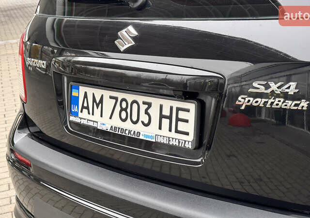 Чорний Сузукі СХ4, об'ємом двигуна 2 л та пробігом 240 тис. км за 6950 $, фото 17 на Automoto.ua