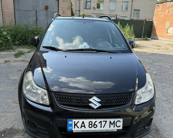 Черный Сузуки СХ4, объемом двигателя 1.6 л и пробегом 235 тыс. км за 9000 $, фото 1 на Automoto.ua