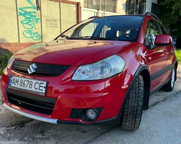Красный Сузуки СХ4, объемом двигателя 1.6 л и пробегом 233 тыс. км за 5300 $, фото 7 на Automoto.ua