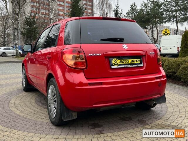 Красный Сузуки СХ4, объемом двигателя 1.6 л и пробегом 192 тыс. км за 7800 $, фото 4 на Automoto.ua