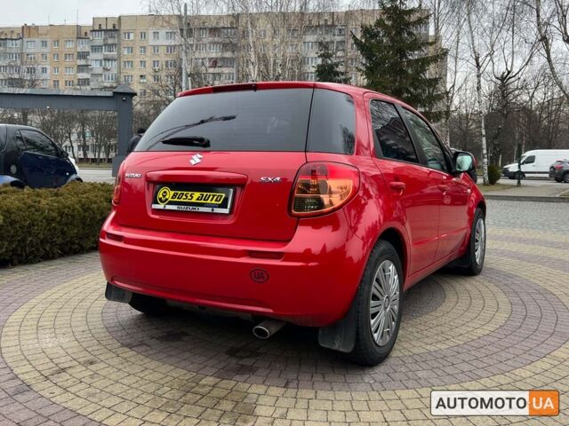 Красный Сузуки СХ4, объемом двигателя 1.6 л и пробегом 192 тыс. км за 7800 $, фото 6 на Automoto.ua