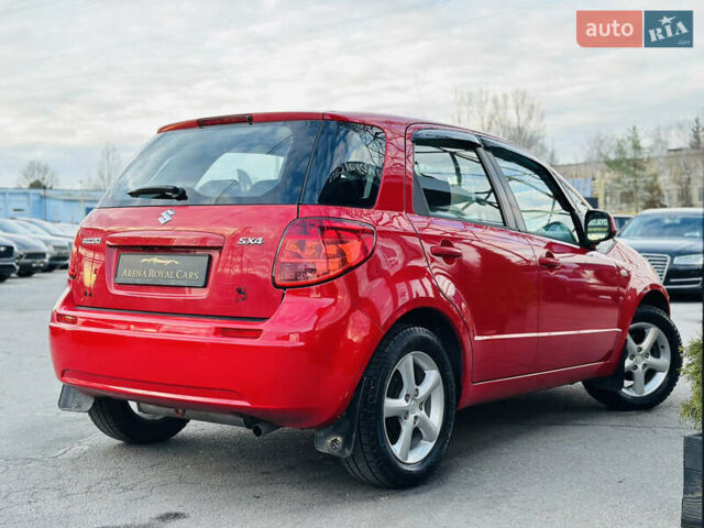 Красный Сузуки СХ4, объемом двигателя 1.6 л и пробегом 180 тыс. км за 7900 $, фото 1 на Automoto.ua