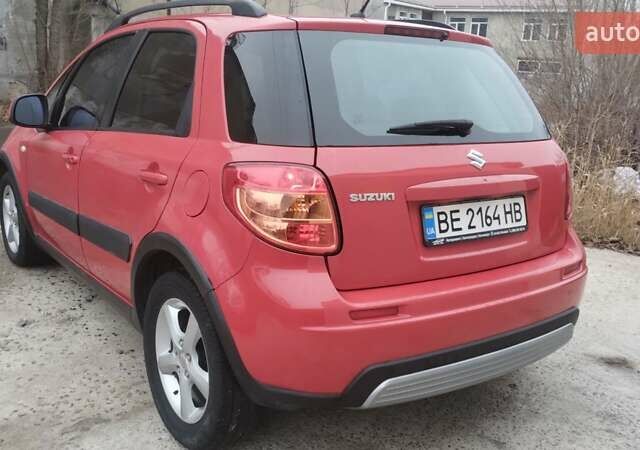 Красный Сузуки СХ4, объемом двигателя 1.6 л и пробегом 190 тыс. км за 5100 $, фото 4 на Automoto.ua