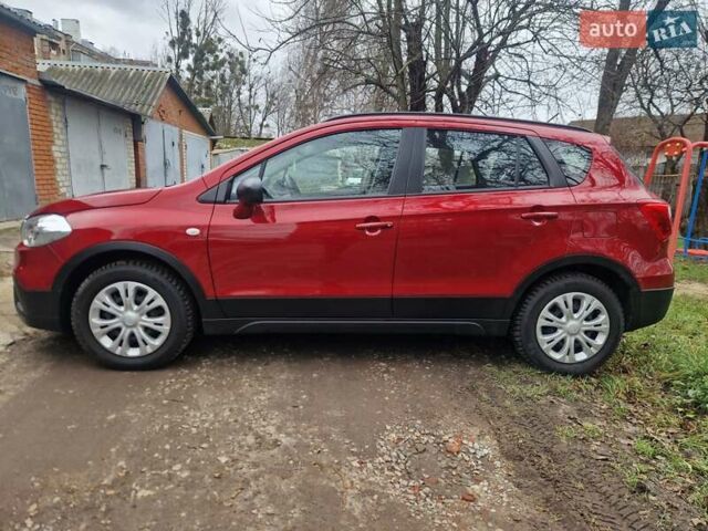 Красный Сузуки СХ4, объемом двигателя 1.59 л и пробегом 43 тыс. км за 17000 $, фото 1 на Automoto.ua