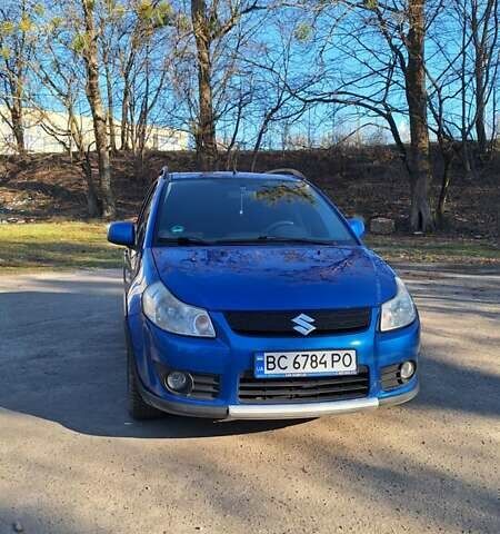 Синий Сузуки СХ4, объемом двигателя 1.59 л и пробегом 277 тыс. км за 5200 $, фото 2 на Automoto.ua