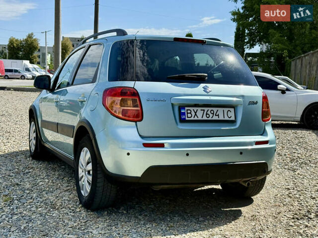 Синий Сузуки СХ4, объемом двигателя 1.59 л и пробегом 248 тыс. км за 6100 $, фото 5 на Automoto.ua