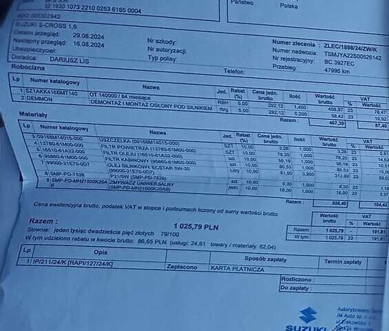 Синий Сузуки СХ4, объемом двигателя 1.59 л и пробегом 53 тыс. км за 14450 $, фото 3 на Automoto.ua