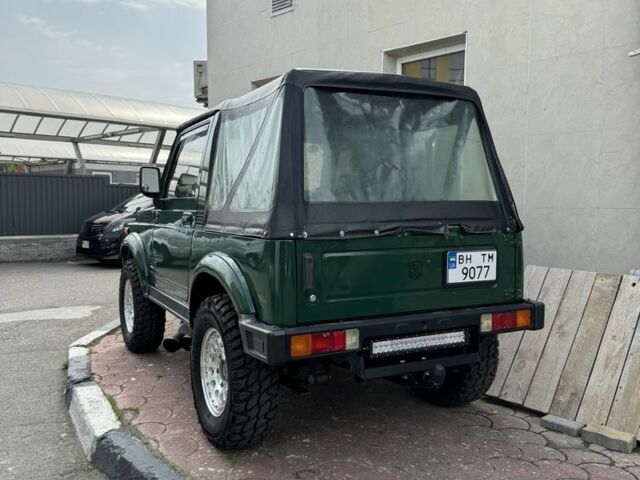 Зеленый Сузуки Самурай, объемом двигателя 1.3 л и пробегом 126 тыс. км за 12000 $, фото 3 на Automoto.ua