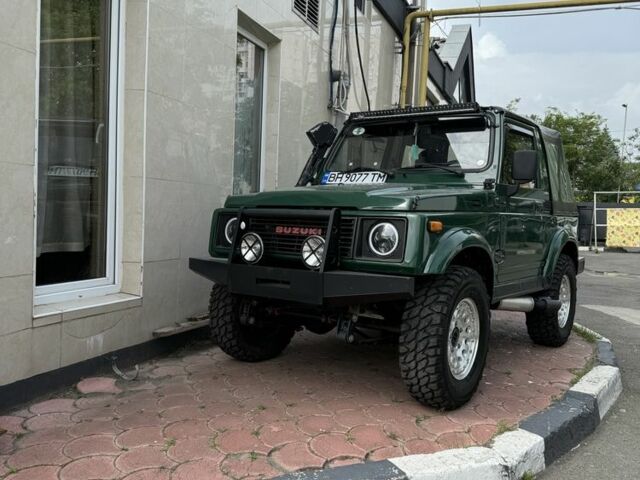 Зеленый Сузуки Самурай, объемом двигателя 1.3 л и пробегом 126 тыс. км за 12000 $, фото 1 на Automoto.ua