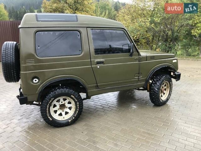 Зелений Сузукі Самурай, об'ємом двигуна 1 л та пробігом 154 тис. км за 5100 $, фото 3 на Automoto.ua