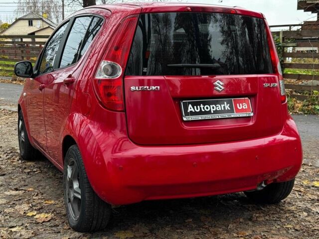 Червоний Сузукі Сплеш, об'ємом двигуна 1 л та пробігом 224 тис. км за 4990 $, фото 15 на Automoto.ua