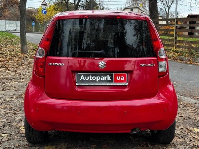 Червоний Сузукі Сплеш, об'ємом двигуна 1 л та пробігом 224 тис. км за 4990 $, фото 13 на Automoto.ua