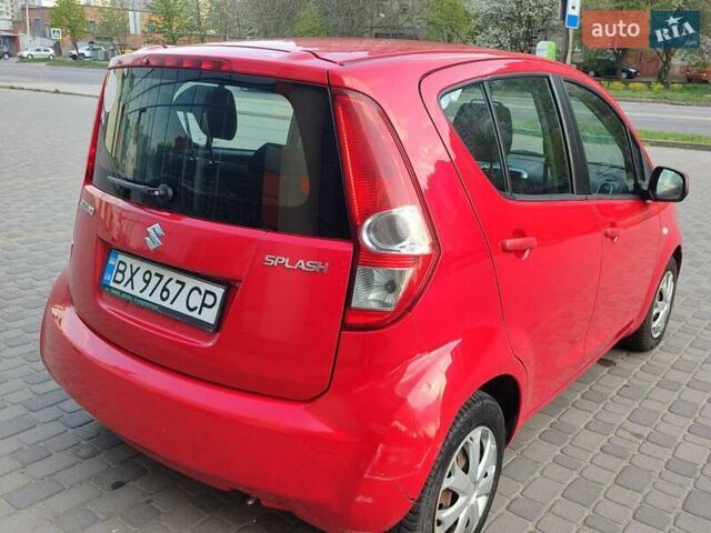Сузуки Сплеш 2011 в Хмельницком на Automoto.ua Красный Сузуки Сплеш, объемом двигателя 1 л и пробегом 135 тыс. км за 4900 $, фото 11 на Automoto.ua