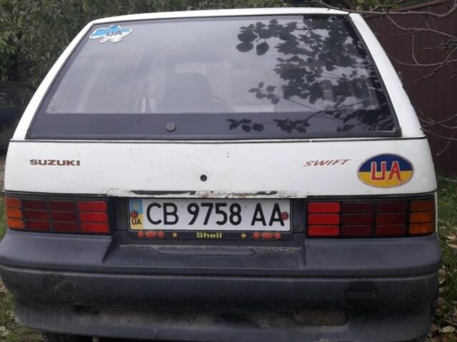 Сузукі Свифт 1995 у Городне на Automoto.ua Білий Сузукі Свифт, об'ємом двигуна 1 л та пробігом 100 тис. км за 850 $, фото 3 на Automoto.ua