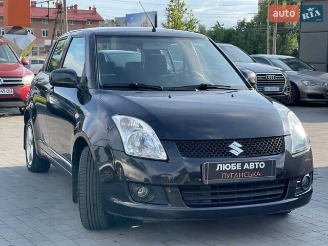 Чорний Сузукі Свифт, об'ємом двигуна 1.33 л та пробігом 46 тис. км за 6200 $, фото 2 на Automoto.ua